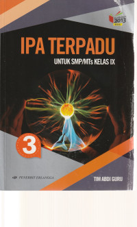Image of IPA TERPADU, UNTUK KELAS IX