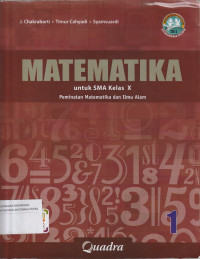 Image of MATEMATIKA , PEMINATAN MATEMATIKA DAN ILMU ALAM , BUKU TEKS  KELAS X ( TEKS )