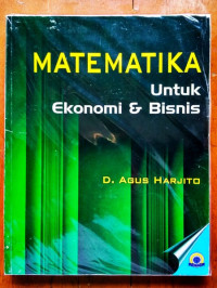 Image of MATEMATIKA UNTUK EKONOMI & BISNIS