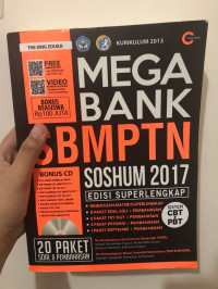 Image of MEGA BANK SBMPTN , SOSHUM 2017  ( BANK SOAL )