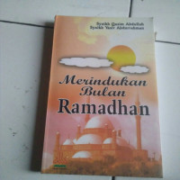 Image of MERINDUKAN BULAN RAMADHAN