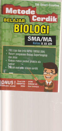 Image of METODE CERDIK BELAJAR BIOLOGI