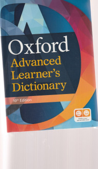 Image of OXFORD  ADVANCED LEARNER'S DICTIONARY