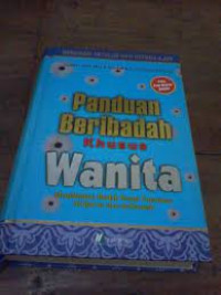 Image of PANDUAN BERIBADAH KHUSUS WANITA,