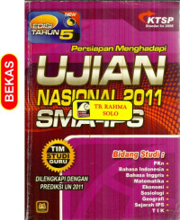 Image of PERSIAPAN MENGHADAPI UJIAN NASIONAL 2011 SMA IPS & IPA, EDISI 5