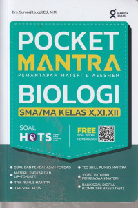 Image of POCKET MANTRA BIOLOGI  UNTUK SMA / MA ( BANK SOAL )