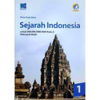Image of SEJARAH INDONESIA , UNTUK KELAS X