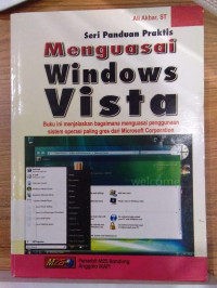 Image of SERI PANDUAN PRAKTIS MENGUASAI WINDOWS VISTA