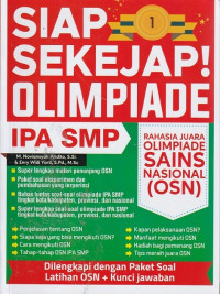 Image of SIAP SEKEJAP ! OLIMPIADE IPA SMP  ( BANK SOAL )