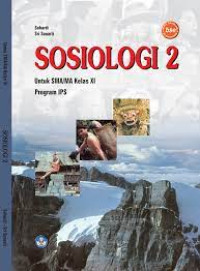 Image of SOSIOLOGI, UNTUK KELAS XI, PENGARANG SUHARDI