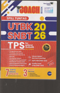 Image of SPIL TUNTAS  UTBK,  SNBT  2026  TPS  ( BANK SOAL )