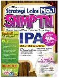 Image of STRATEGI LOLOS No.1, SNMPTN IPA ( BANK SOAL )
