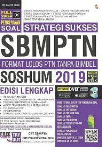 Image of STRATEGI SUKSES SBMPTN , FORMAT LOLOS PTN TANPA BIMBEL , SOSHUM 2019