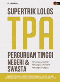Image of SUPERTRIK LOLOS TPA PERGURUAN TINGGI NEGERI & SWASTA