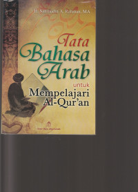 Image of TATA BAHASA ARAB