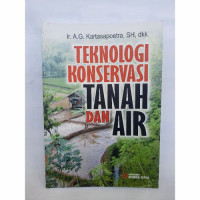 Image of TEKNOLOGI KONSERVASI TANAH DAN AIR