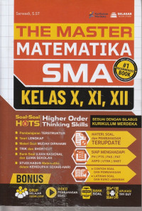 Image of THE MASTER MATEMATIKA SMA ( BANK SOAL )