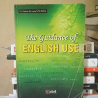 Image of THE GUINDANCE OF ENGLISH USE