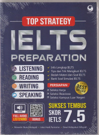 Image of TOP STRATEGY  I E L T S  PREPARATION ( BANK SOAL )