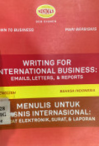 Image of WRITING FOR INTERNATIONAL BUSINESS